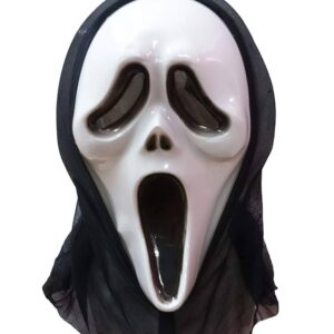 Skeleton Ghost Plastic Mask