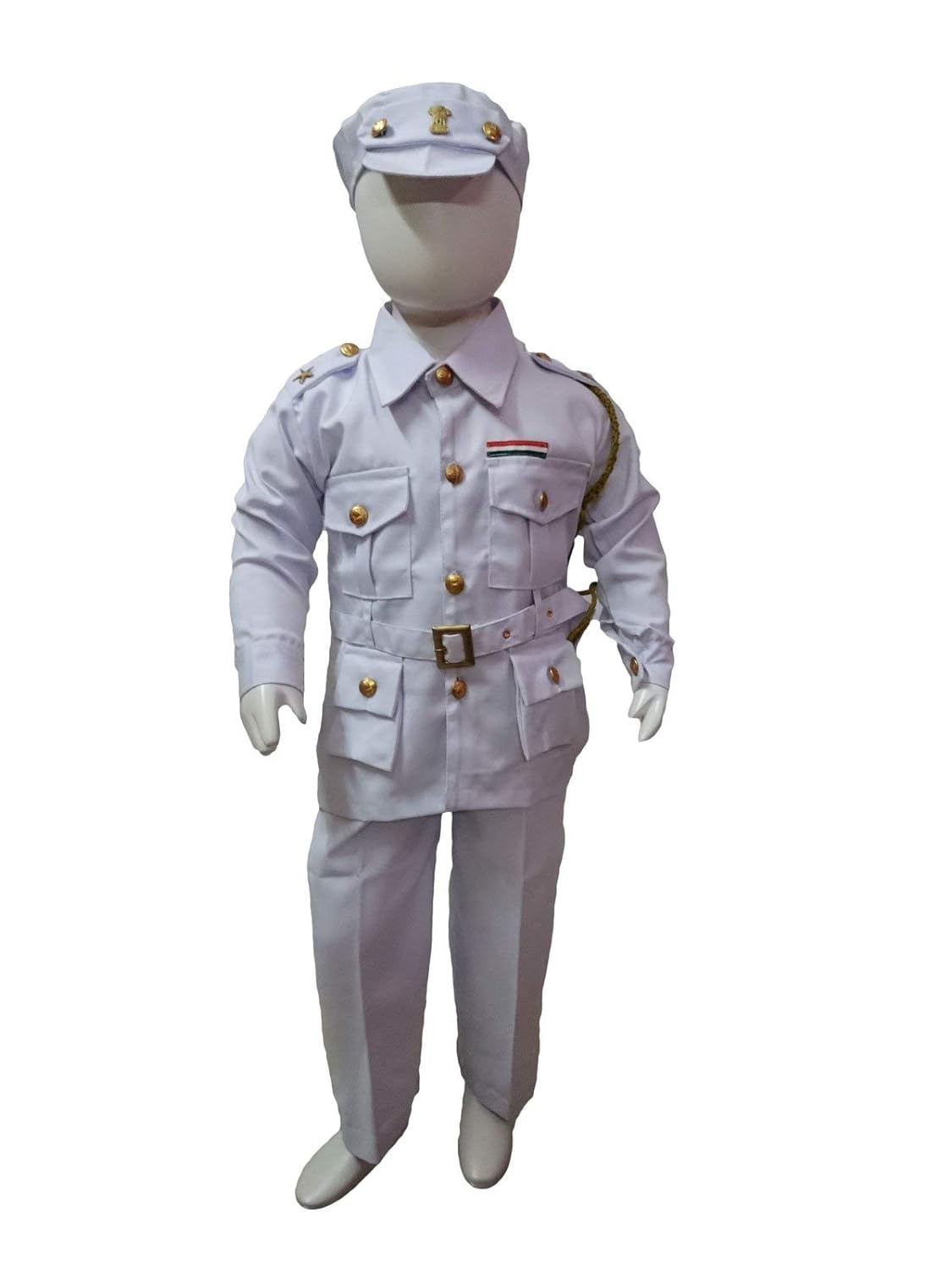 Kids Navy Police Dress Costume