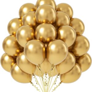 Gold Metallic Ballons