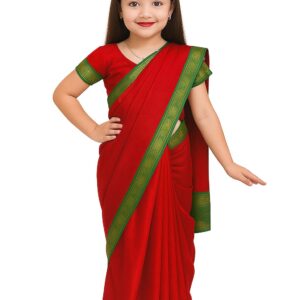 pre stitched saree for kids