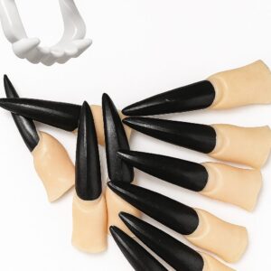 Witches Ghost Finger Nails with Dracula Teeth