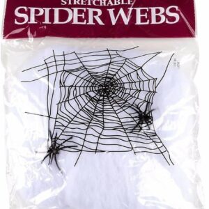 Spider Web White Halloween Decoration