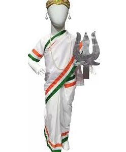 Bharat Mata Dress on Rent For Kids