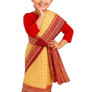 Assamese Bihu Dress Girl