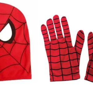 spiderman mask and gloves