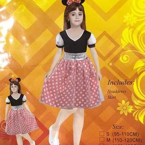Minne Mouse Dress for Girls