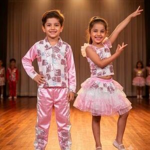Pink Western Dance Outfit